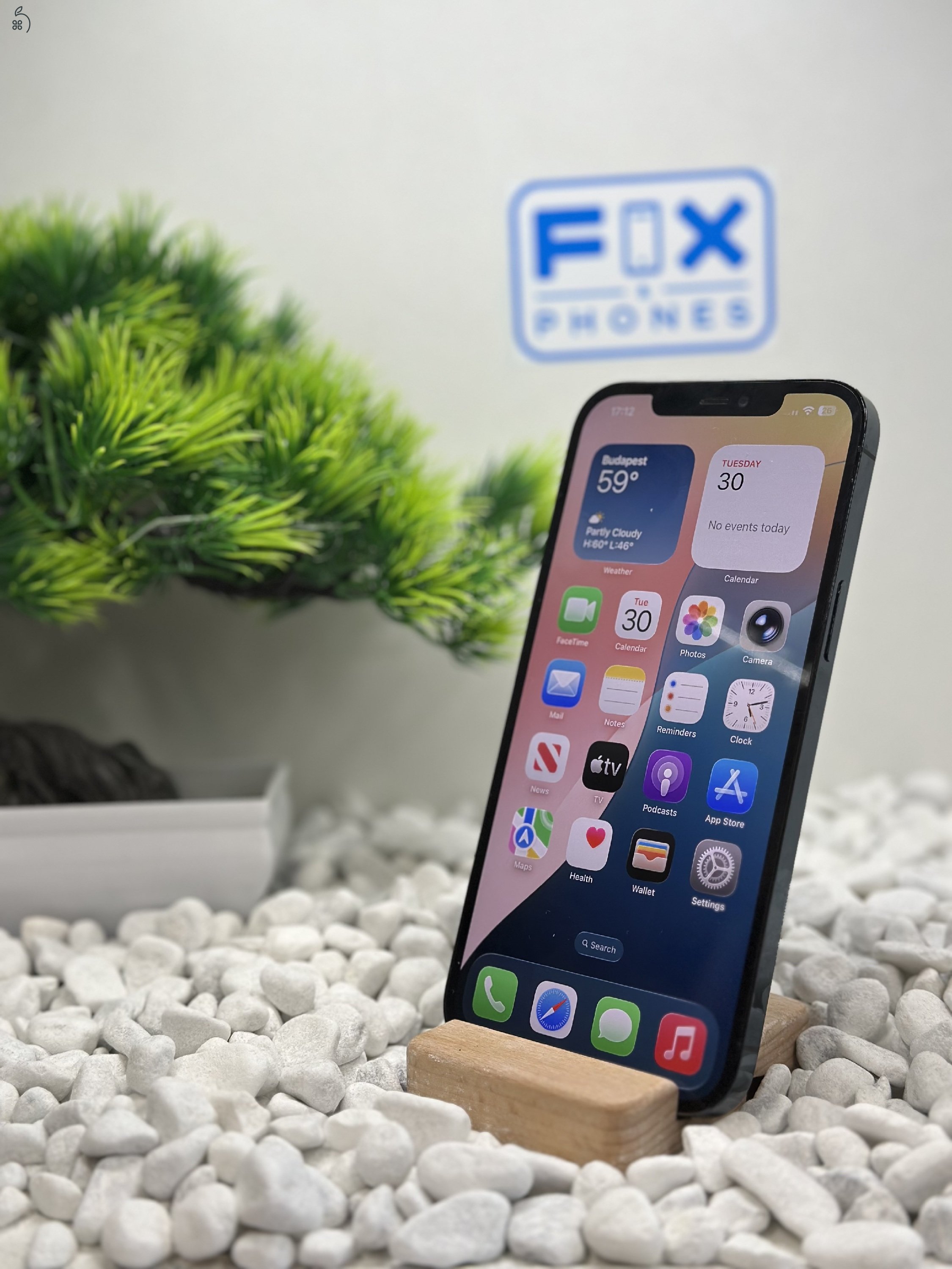 iPhone 12 Pro Max 128GB Független 100% akkumulátor Újszerű állapot