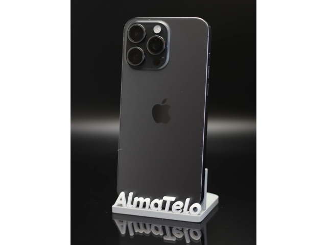 Apple iPhone 15 Pro Max 256 GB Black Titanium 90% akku - 12 HÓ GARANCIA