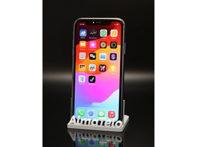 Apple iPhone 11 256 GB Black 100% akku - 12 HÓ GARANCIA
