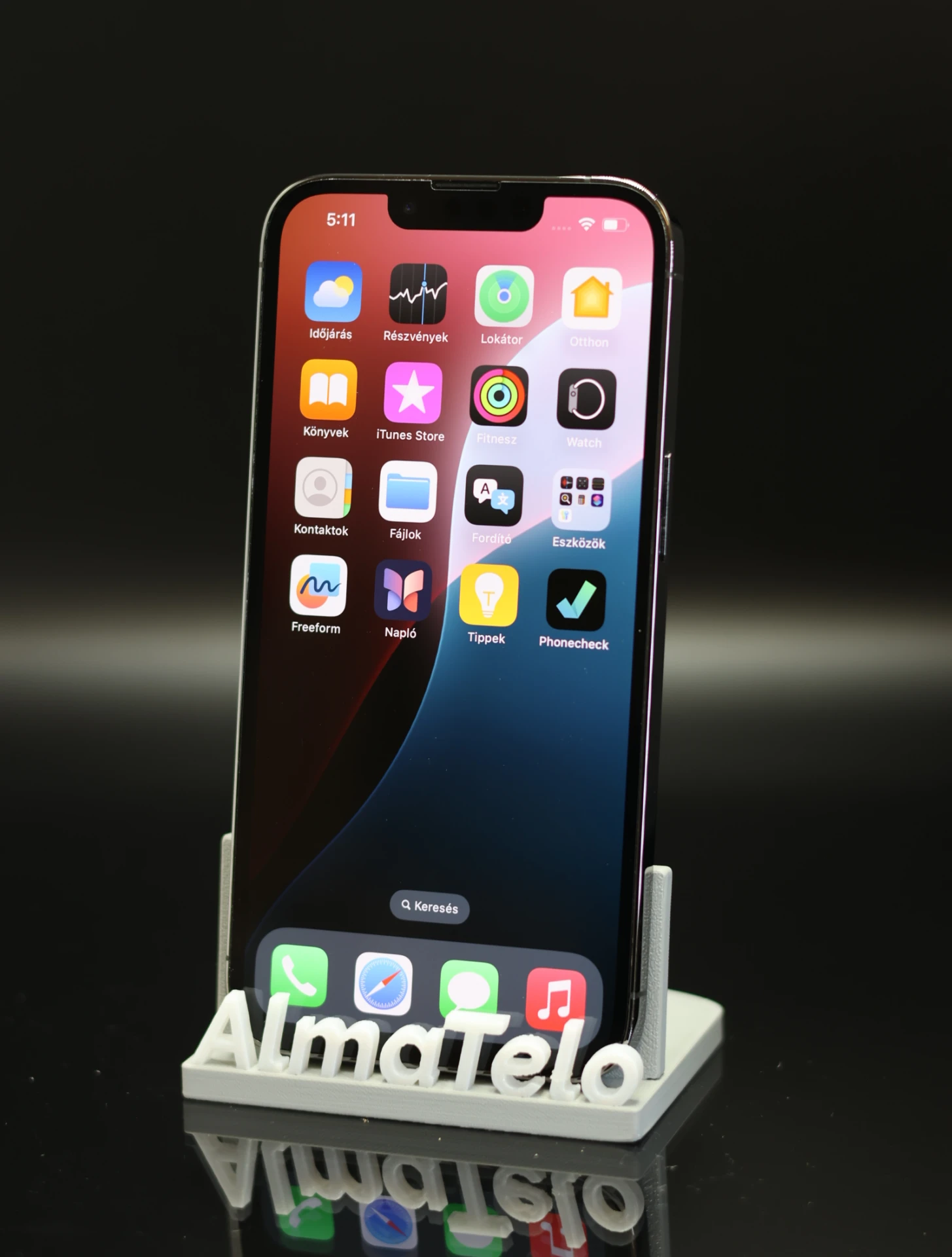 Apple iPhone 13 Pro 256 GB Graphite 98% akku - 12 HÓ GARANCIA