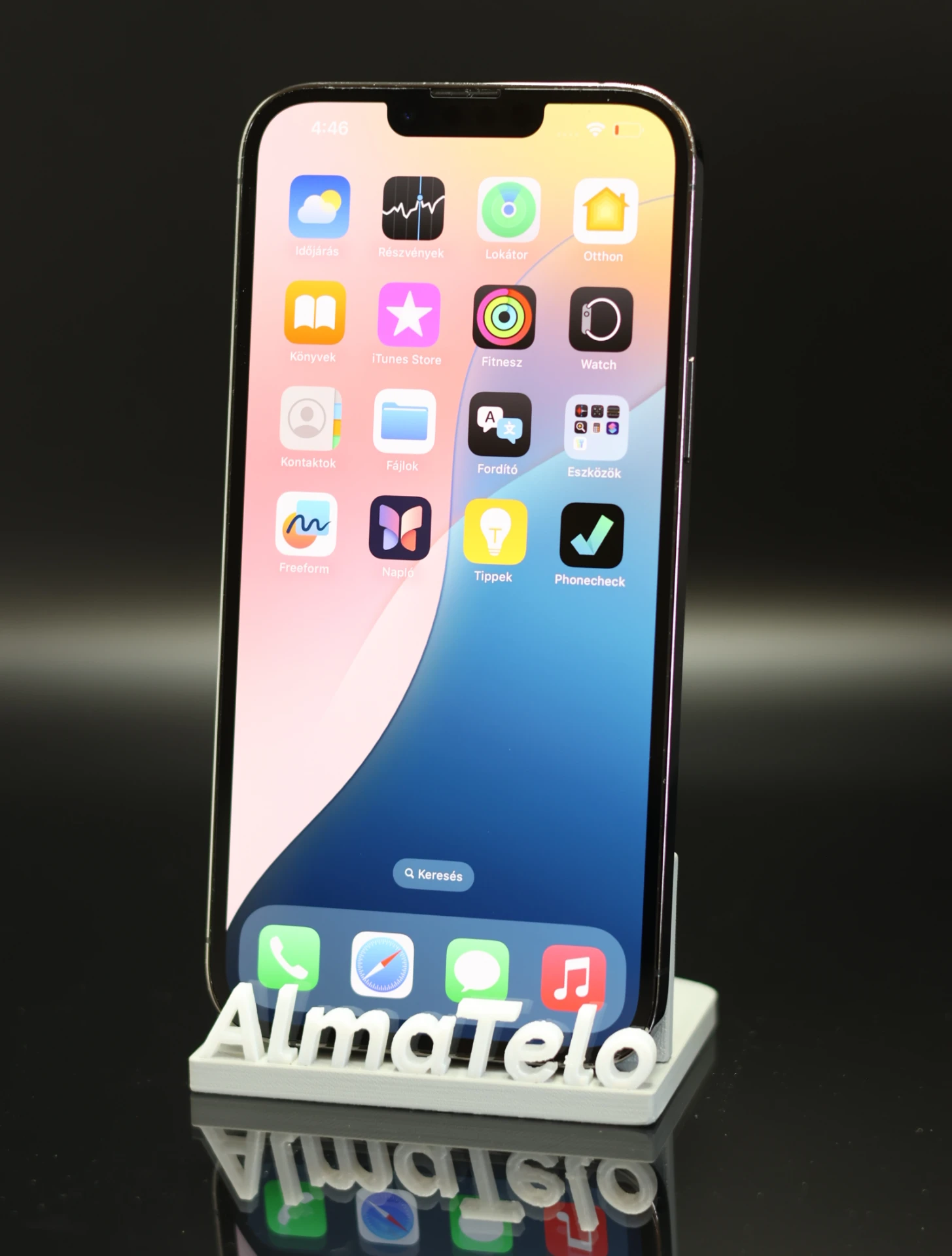 Apple iPhone 13 Pro Max 256 GB Graphite 100% akku - 12 HÓ GARANCIA