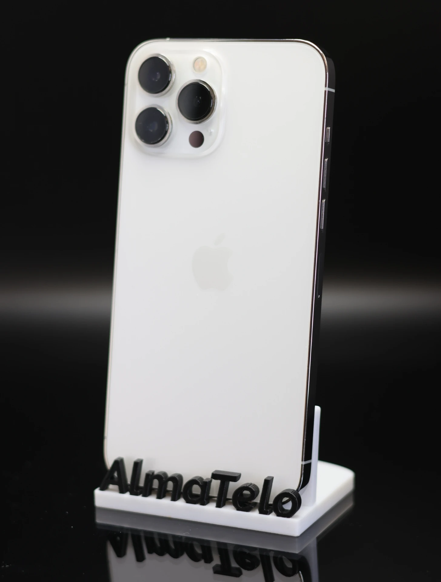 Apple iPhone 13 Pro Max 128 GB Silver 100% akku - 12 HÓ GARANCIA