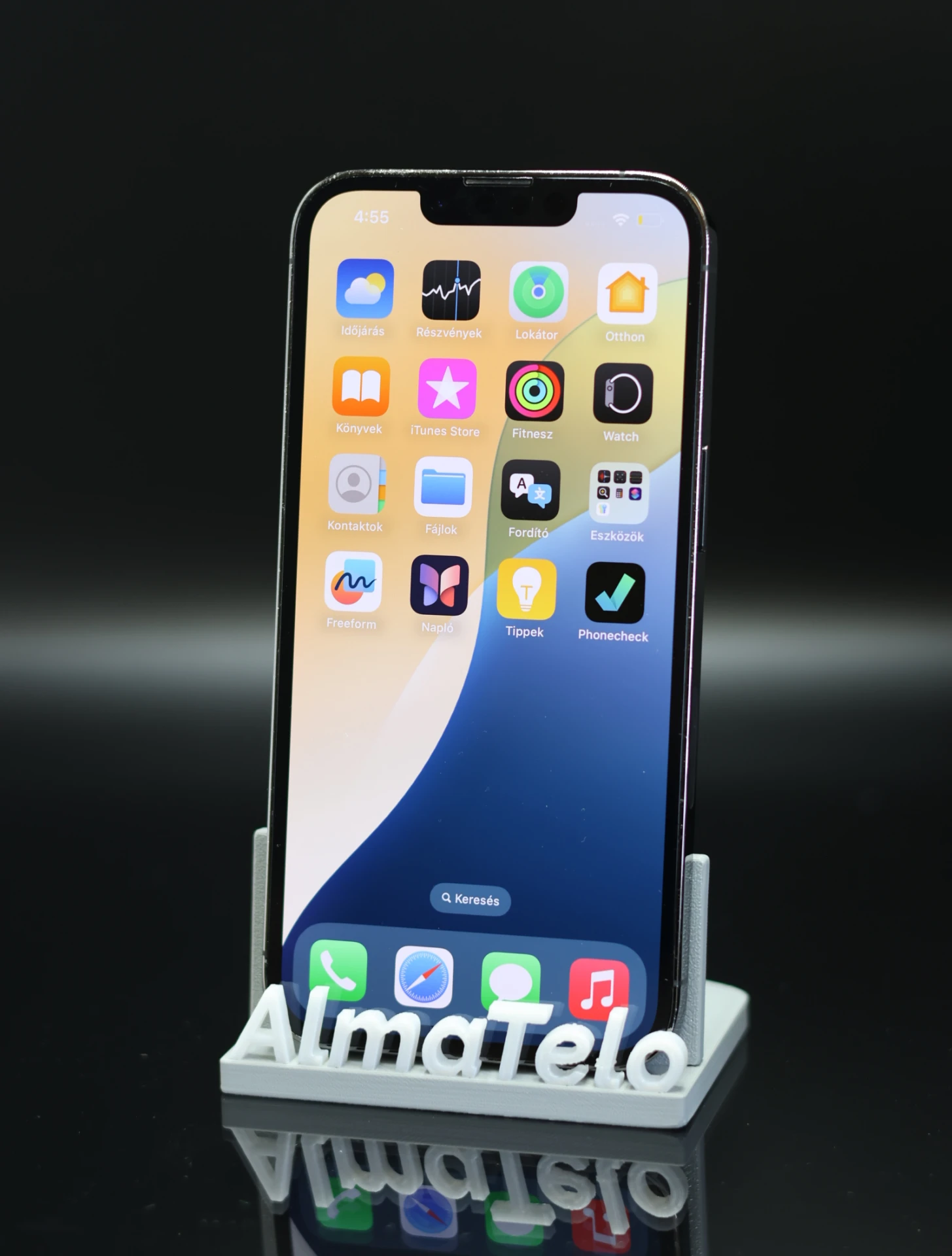 Apple iPhone 13 Pro 128 GB Graphite 100% akku - 12 HÓ GARANCIA