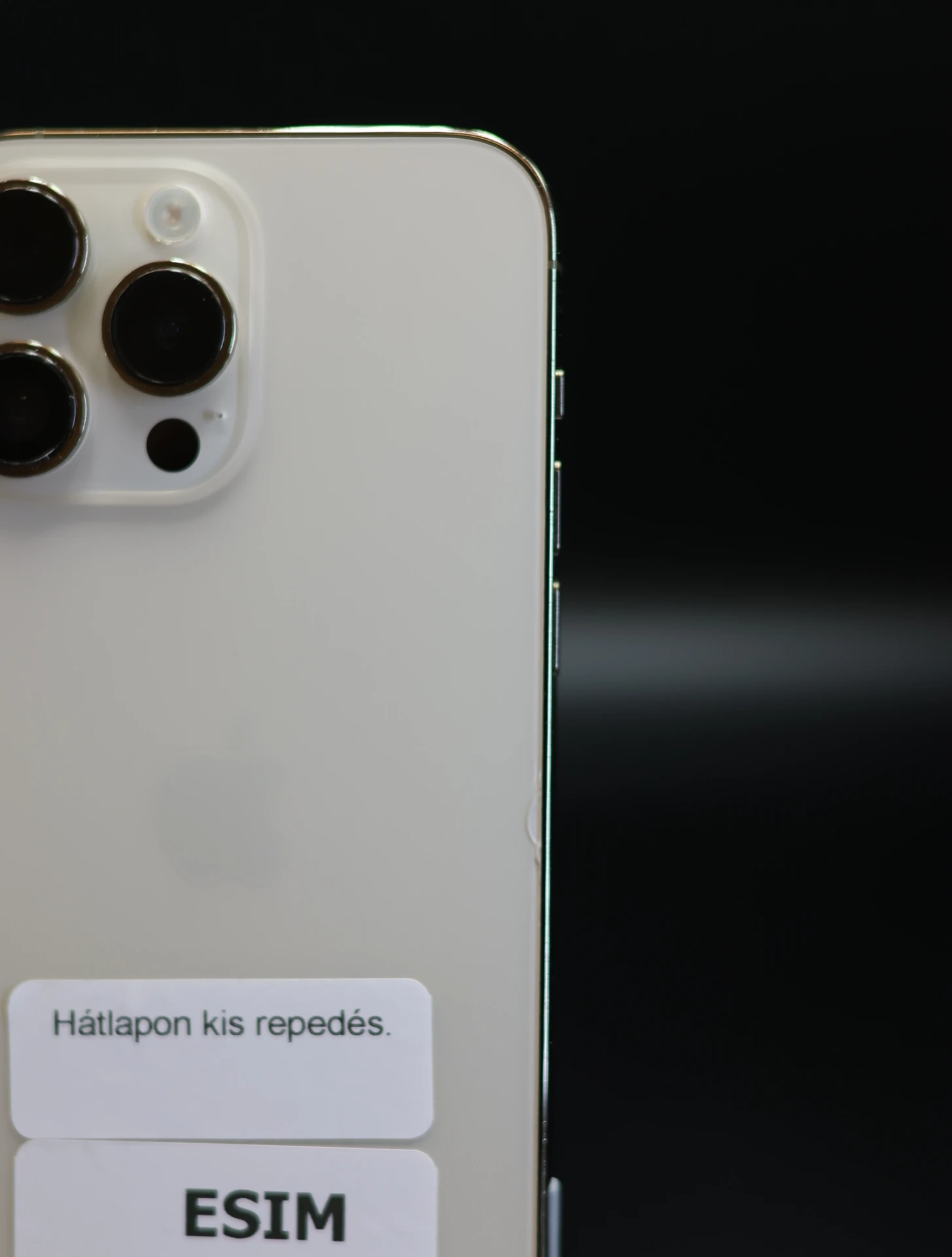 Apple iPhone 14 Pro Max 256 GB Gold 100% akku - 12 HÓ GARANCIA