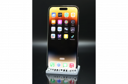 Apple iPhone 14 Pro Max 256 GB Gold 100% akku - 12 HÓ GARANCIA