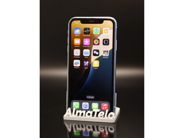 Apple iPhone XR 64 GB Blue 100% akku - 12 HÓ GARANCIA