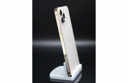Apple iPhone 12 Pro Max 256 GB Gold 100% akku - 12 HÓ GARANCIA