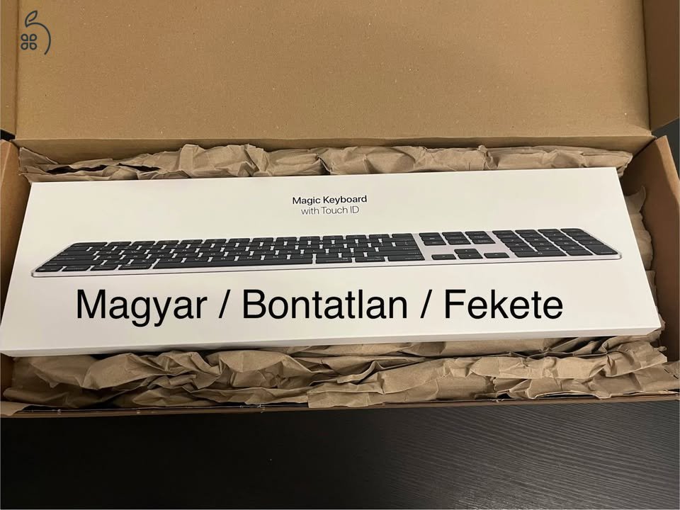 Bontatlan magyar fekete Apple Magic Keyboard 2024 (MXK83MG/A), garanciával, istyle-tól vásárolt