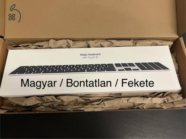 Bontatlan magyar fekete Apple Magic Keyboard 2024 (MXK83MG/A), garanciával, istyle-tól vásárolt
