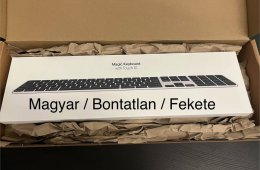 Bontatlan magyar fekete Apple Magic Keyboard 2024 (MXK83MG/A), garanciával, istyle-tól vásárolt