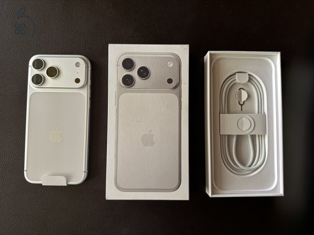 iPhone 17 Pro Max 512GB extrákkal eladó