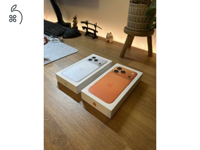 iPhone 17 Pro - 256 gb / Cosmic Orange szín  - Apple garanciás 