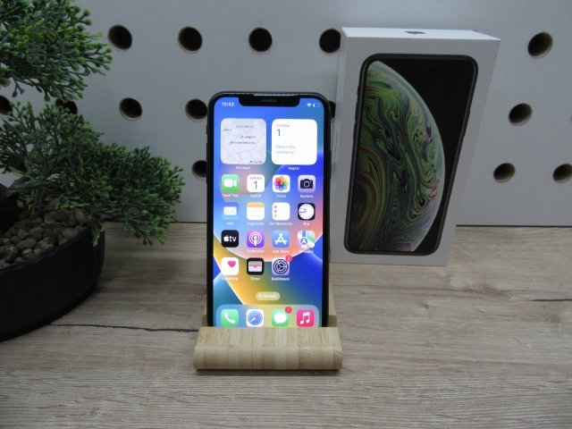 Apple iPhone X – Space Gray – Ikonikus dizájn, Face ID, OLED kijelző – 64 GB – Használt, megkímélt – 100% akku – Garancia 3 hónap