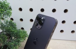 Apple iPhone 14 Pro Max – Purple (Deep Purple) – Dynamic Island, 120 Hz ProMotion, 48 MP Pro kamera – 128 GB – Használt, szép állapot – 100% akku – Garancia 3 hónap