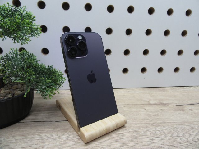 Apple iPhone 14 Pro Max – Purple (Deep Purple) – Dynamic Island, 120 Hz ProMotion, 48 MP Pro kamera – 128 GB – Használt, szép állapot – 100% akku – Garancia 3 hónap