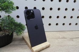 Apple iPhone 14 Pro Max – Purple (Deep Purple) – Dynamic Island, 120 Hz ProMotion, 48 MP Pro kamera – 128 GB – Használt, szép állapot – 100% akku – Garancia 3 hónap