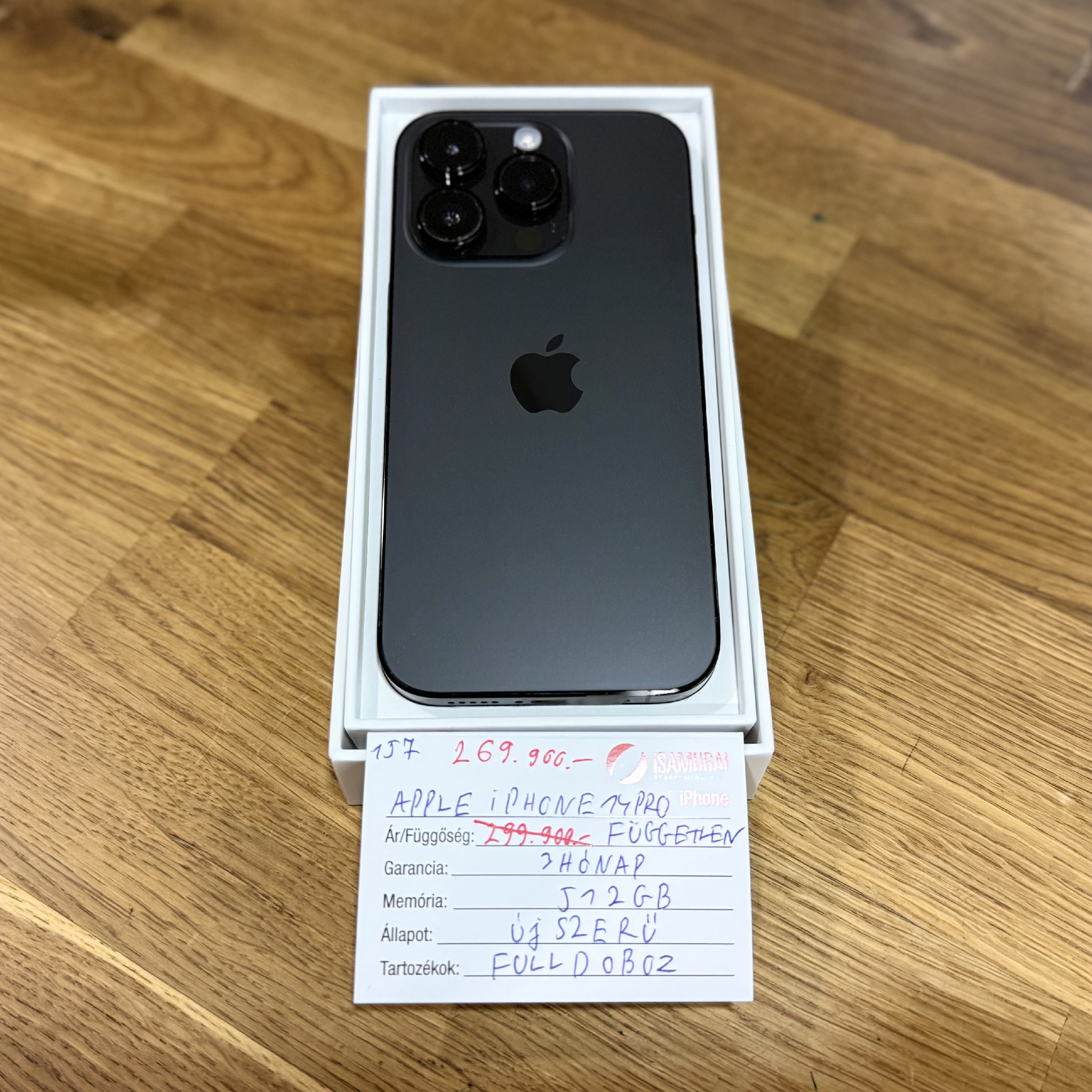 157. Apple iPhone 14 Pro - 512 GB - Space Black