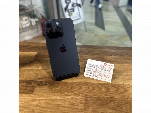 76. Apple iPhone 14 Pro - 128 GB – Deep Purple – Új akku