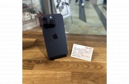 76. Apple iPhone 14 Pro - 128 GB – Deep Purple – Új akku