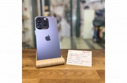 Apple iPhone 14 Pro - 128 GB – Deep Purple – Új akku ( 131.)