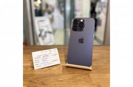 Apple iPhone 14 Pro - 128 GB – Deep Purple – Akku 100%  E-SIM ( 23.)