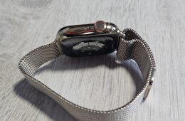 Apple Watch Series 8 – Gold Stainless Steel + Milanese Loop 