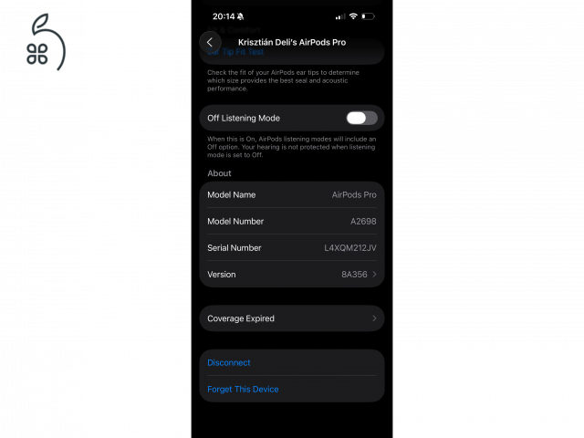 Apple AirPods Pro 2. generáció