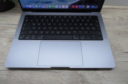 Apple MacBook Pro 14 (2023, M2 Pro) – Liquid Retina XDR, ProMotion 120 Hz – 16 GB / 500 GB – Használt, karcmentes – 97% akku (122 ciklus) – 3 hónap garancia