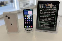 iPhone 13 128GB Független Használt/1-3 hónap gar./Akku 85%/p4481