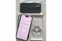 iPhone 15 128GB Új! 0 töltési ciklus!