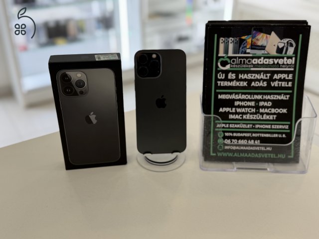 iPhone 13 Pro Max 128GB FÜggetlen Újszerű/1-3 hónap gar./Akku 82%/p4483