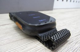 Apple Watch Ultra 2 – 49 mm – Titánium + szafír, 3000 nites kijelző – Használt, szép – 100% akku – Garancia 2025. 11. 21-ig