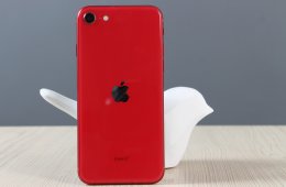 Apple iPhone SE 2020 64GB piros C+ US-7142