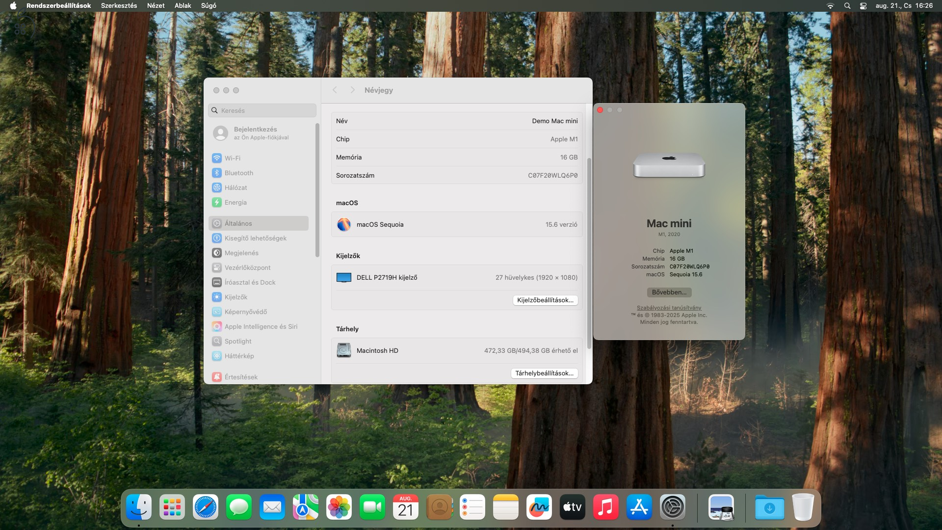 Apple Mac Mini 2020 CTO M1 16GB 512GB SSD