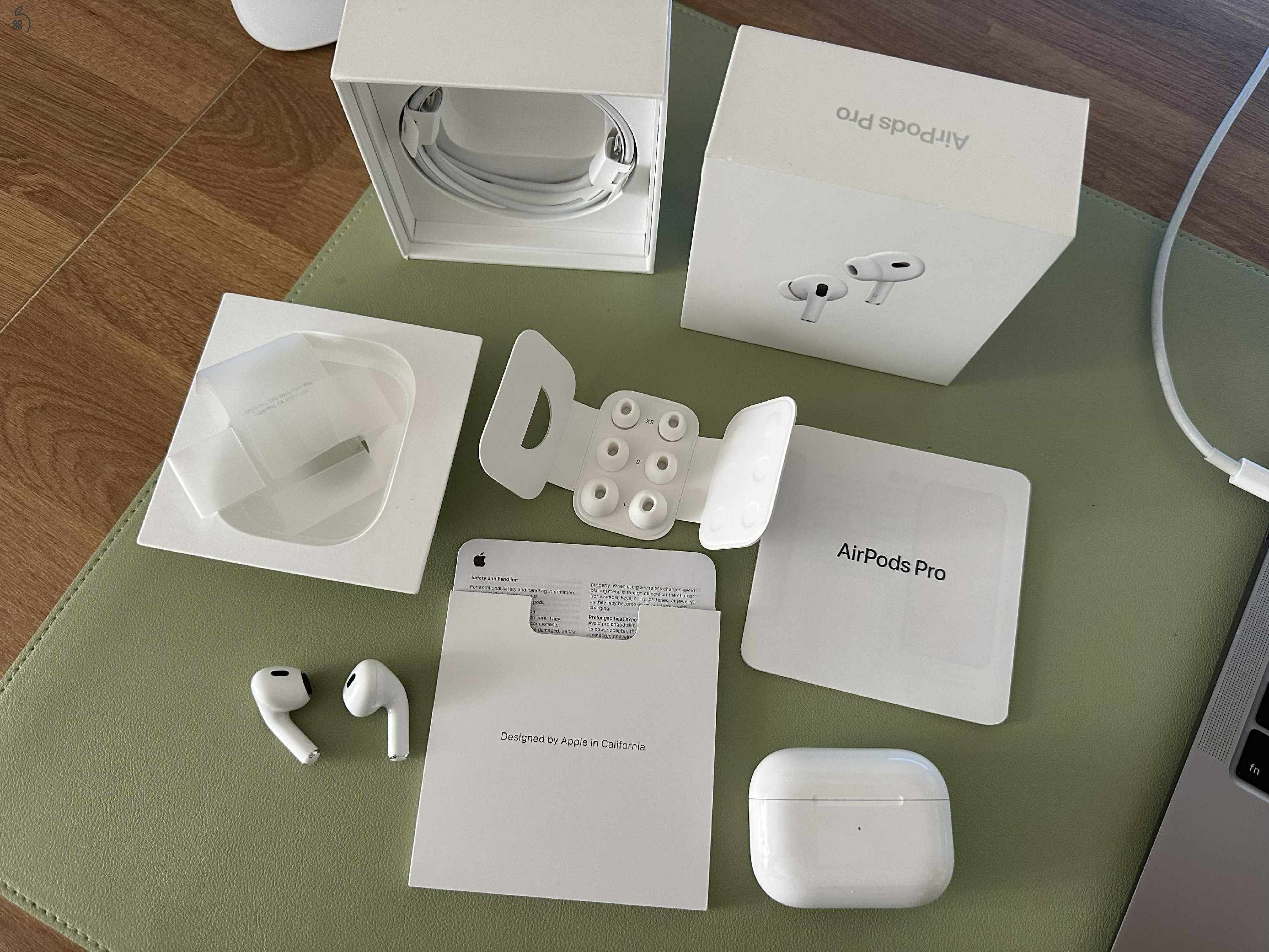 Apple AirPods Pro — 2. generációs (használt, szép állapotban)