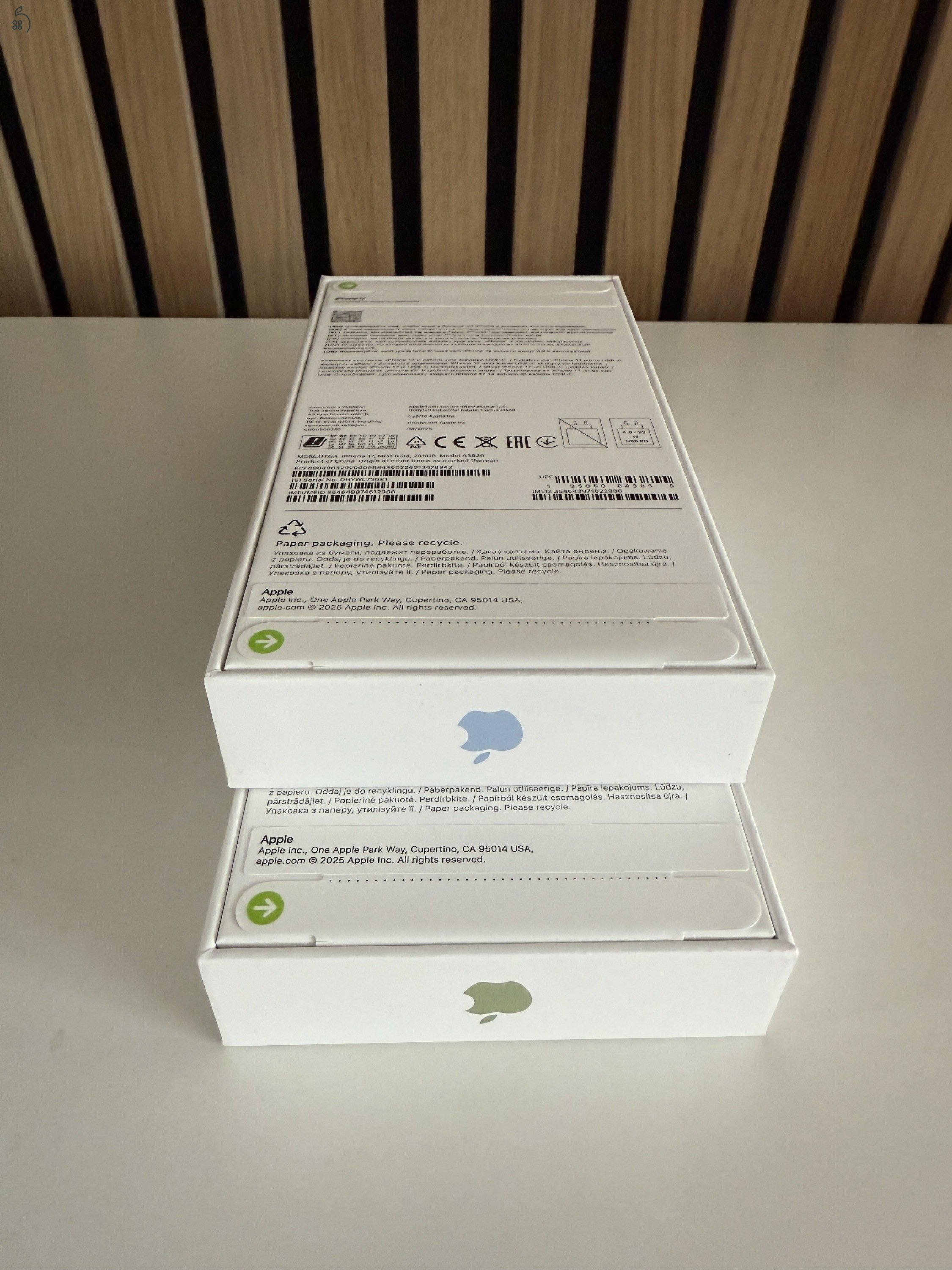 ÚJ iPhone 17 256 Gb zsályazöld, párakék