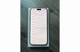 Iphone 16 pro max Karcmentes, apple Gari, 100% Akku