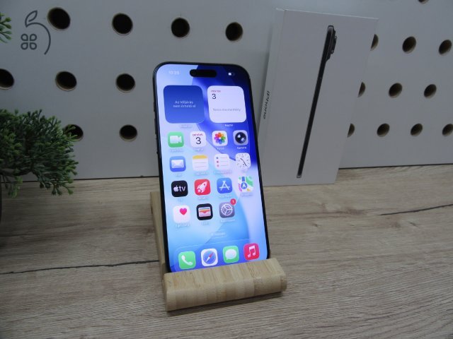 Apple iPhone Air – Space Black – Pehelykönnyű elegancia, nagy tárhely – 256 GB – Használt, újszerű – 100% akku (6 ciklus) – Garancia 2026. 09. 25-ig