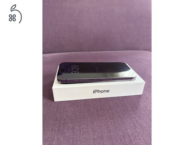 100% akku 14 iPhone Pro Deep Purple