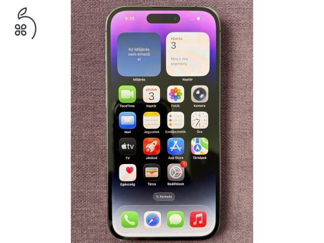 100% akku 14 iPhone Pro Deep Purple