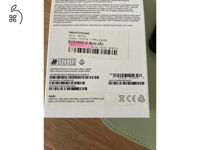 Apple iPhone 14 Pro — 256 gb (szép állapotban) 