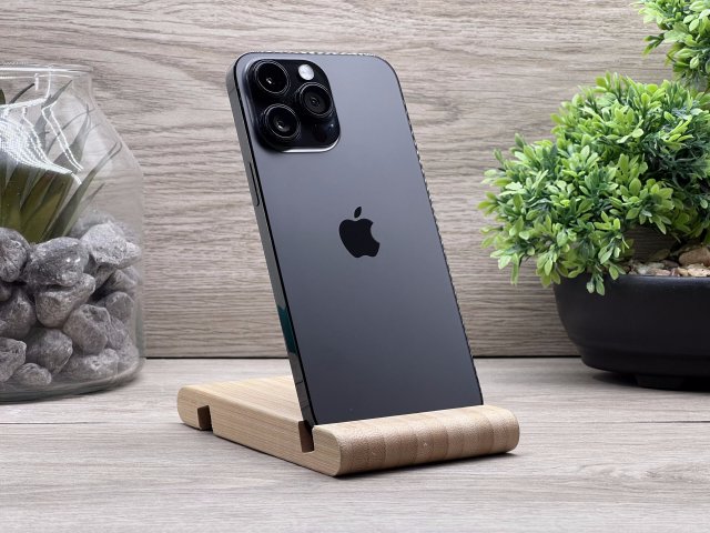 iPhone 14 Pro Max Space Black 128GB 2 ÉV Garanciával Számlával 93% Akksi