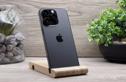 iPhone 14 Pro Space Black 128GB 2 ÉV Garanciával Számlával 93% Akksi