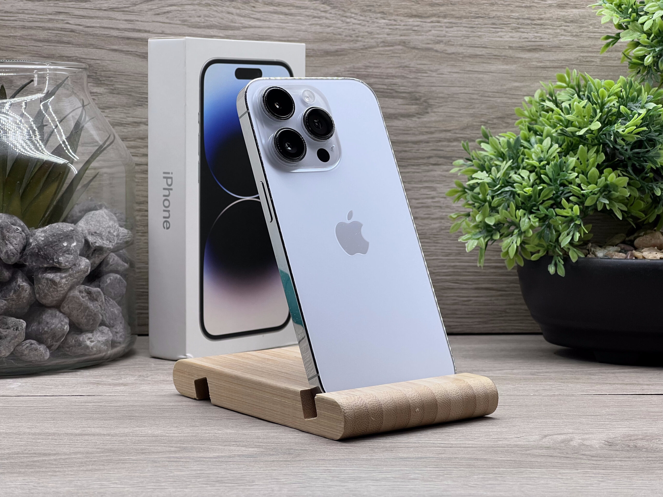 iPhone 14 Pro Silver 256GB 2 ÉV Garanciával Számlával 100% Akksi