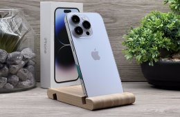 iPhone 14 Pro Silver 256GB 2 ÉV Garanciával Számlával 100% Akksi