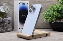 iPhone 14 Pro Silver 256GB 2 ÉV Garanciával Számlával 100% Akksi