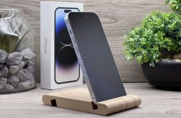 iPhone 14 Pro Silver 256GB 2 ÉV Garanciával Számlával 100% Akksi