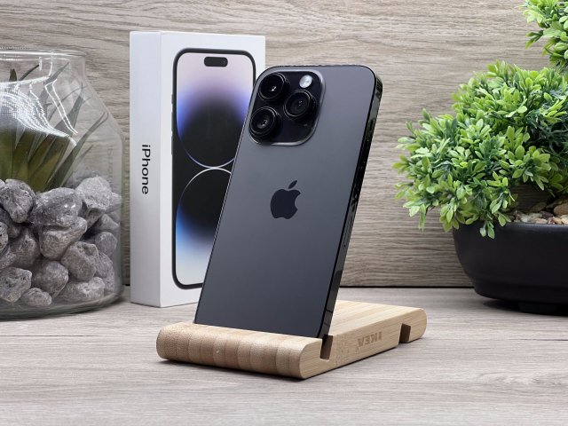 Hibátlan iPhone 14 Pro Space Black 256GB 2 ÉV Garanciával Számlával 100% Akksi