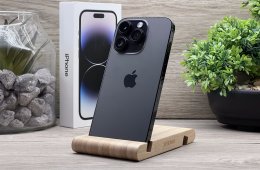 Hibátlan iPhone 14 Pro Space Black 256GB 2 ÉV Garanciával Számlával 100% Akksi