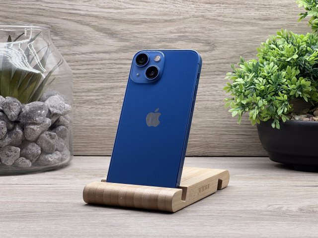 iPhone 13 Mini Blue 128GB 2 ÉV Garanciával Számlával 93% Akksi